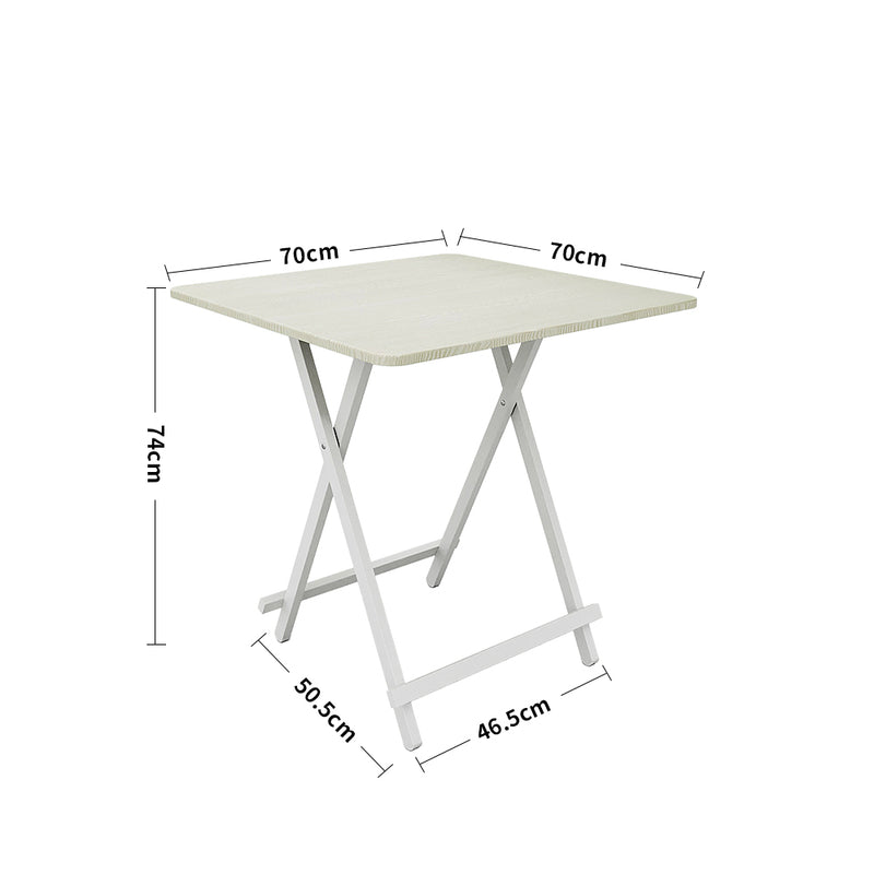 Livingandhome Folding Wooden Dining Table