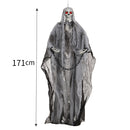 Halloween Hanging Skeleton Ghost with Motion Sensor