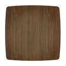 Livingandhome Square 80cm Wooden Folding Coffee Table