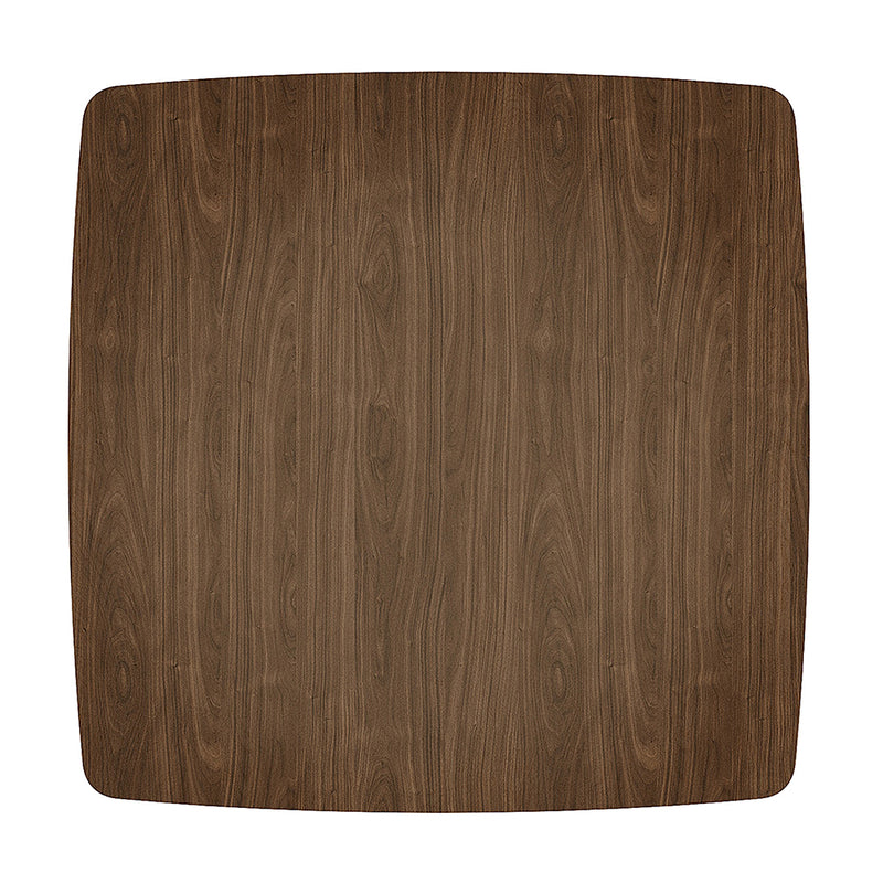 Livingandhome Square 80cm Wooden Folding Coffee Table