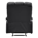 Livingandhome Faux Leather Upholstered Recliner Armchair
