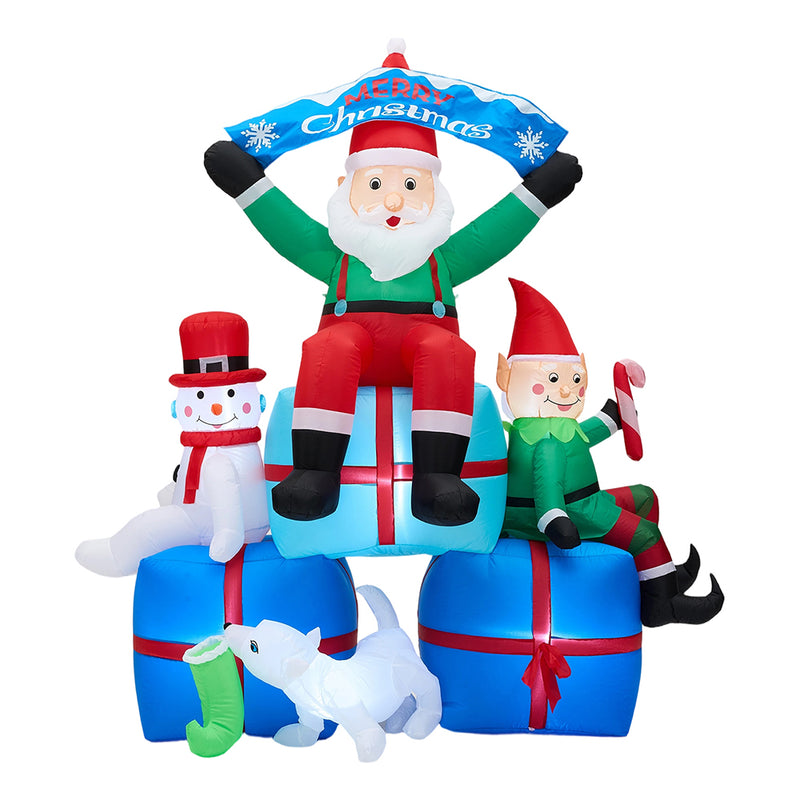 Lifeideas 2.1M Inflatable Santa Claus