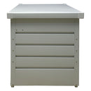 Garden Sanctuary Steel Garden Lockable Storage Box for Tools