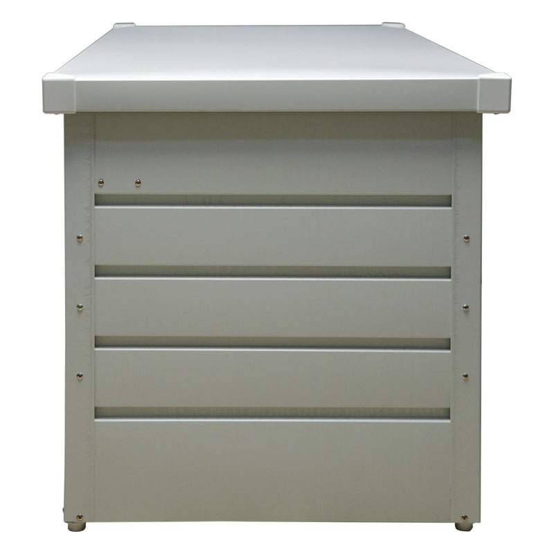 Garden Sanctuary Steel Garden Lockable Storage Box for Tools