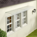 Garden Sanctuary Frosted Window Door Awning Canopy