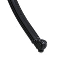 Breeins Cast Aluminum Patio Dining Table with Umbrella Hole