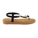 Pair of Casual Bohemian Flip-Flop Sandals