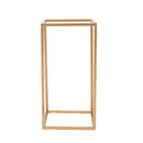 Lifeideas Metal Rectangular Flower Stand Pedestal for Wedding and Party Decor