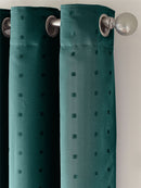 Madison Dobby Square Lined Ring Top Curtains