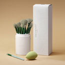 Livingandhome Professional Makeup Brush Set 14 Pcs for Foundation Powder Concealers Eye Shadows Blush