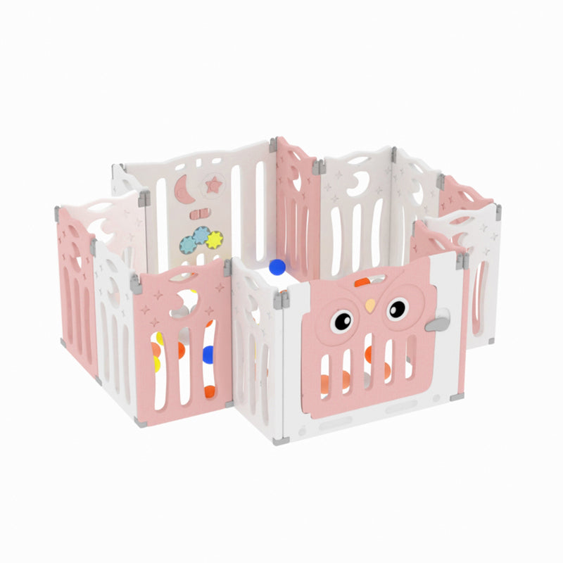 Kidkid Foldable 14 Panel Baby Playpen Safety Activity Centre