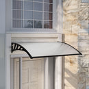 Garden Sanctuary Window Door Awning Canopy with Brackets