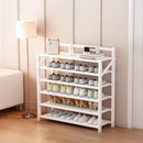 Lifeideas 6-Tier Foldable Bamboo Shoe Rack