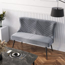 Livingandhome Upholstered Tufted Dining Bench