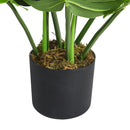Breeins 65cm Artificial Tropical Monstera Tree Faux Plant in Pot