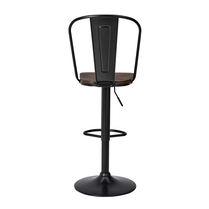 Livingandhome Set of 2 Rotating Kitchen Counter Stools