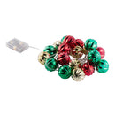 Lifeideas Multicoloured Christmas Ball Ornament String Lights Battery Powered