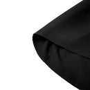A-line Swing Pleated Midi Skirt - Black