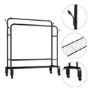 Livingandhome Modern Home Clothes Storage Rack