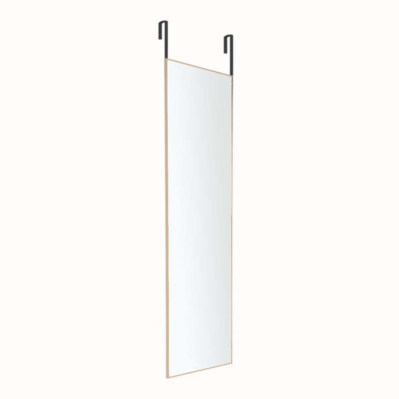 Livingandhome Metal Frame Over the Door Full Length Mirror