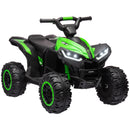HOMCOM 12V Electric Quad Bikes for Kids Ride On Car ATV Toy for 3-5 Years Red