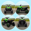 HOMCOM 12V Electric Quad Bikes for Kids Ride On Car ATV Toy for 3-5 Years Red