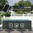 SPORTNOW 9FT Foldable Table Tennis Table with Cover, Net, Paddles, Balls - Blue