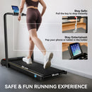 SPORTNOW Folding Treadmill Walking Pad, Running Jogging Walking Machine