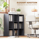 HOMCOM 9 Cube Storage Unit Cabinet Bookcase Display Shelves