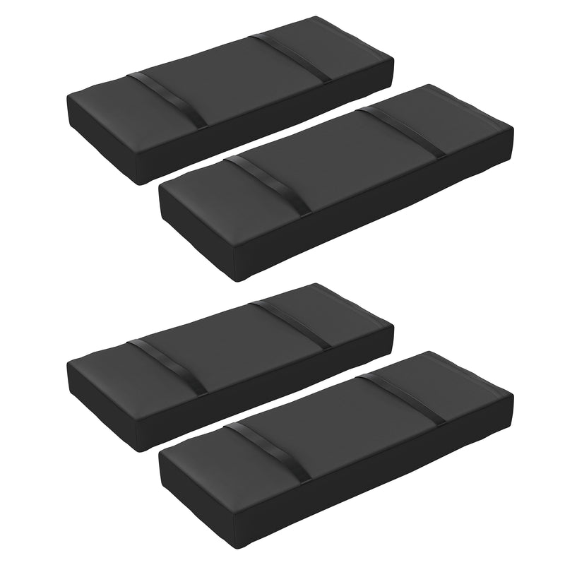 Outsunny Parasol Weights Set, Parasol Base Weights Bags, Black