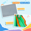 AIYAPLAY Inflatable Bouncy Castle with 680W Blower for Kids, 416x370x195 cm