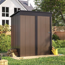 Breeins Lockable Metal Garden Storage Shed