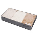 Lifeideas Fabric Clothes Quilt Storage Box with Handles