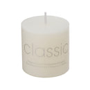 Lifeideas 6Pcs Unscented Pillar Candles Set