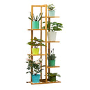 Breeins Tiered Wooden Plant Shelf