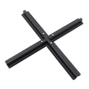 Garden Sanctuary Metal Free Standing Parasol Cross Base