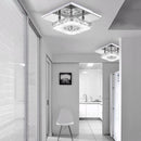 Livingandhome Square Small-size Crystal LED Ceiling Light