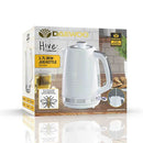 Daewoo Hive 1.7L 3KW Textured Jug Kettle - White