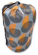 Dark Moon Pattern Single Sleeping Bag - 300gsm fill