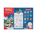 Kidkid Merry Christmas Theme Children Magnetic Building Blocks Toy Set
