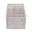 Lifeideas Plastic Stackable Clothes Storage Basket Drawer Organizer