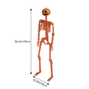 Foldable Pumpkin Head Skeleton