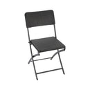 Breeins Foldable 3-Piece Bistro Set with Rattan-Style Table and Chairs