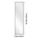 Livingandhome Modern Slim Frame Full Length Wall Mirror