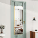 Livingandhome Full Length Mirror with Rounded Corners Door Hanging