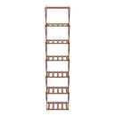 Cottonfy UK 7-Tier Bamboo Folding Shoe Rack