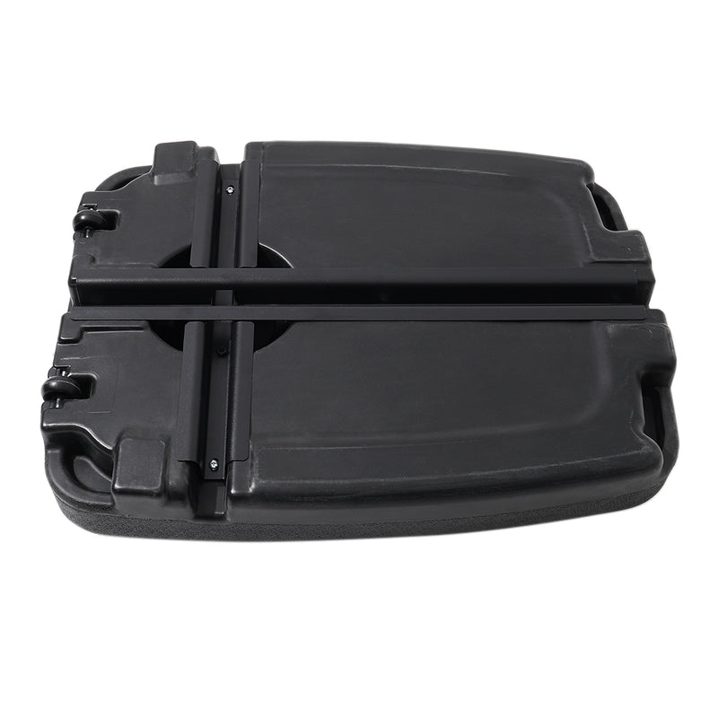 Garden Sanctuary HDPE Water and Sand Filled Freestanding Parasol Base with Wheels