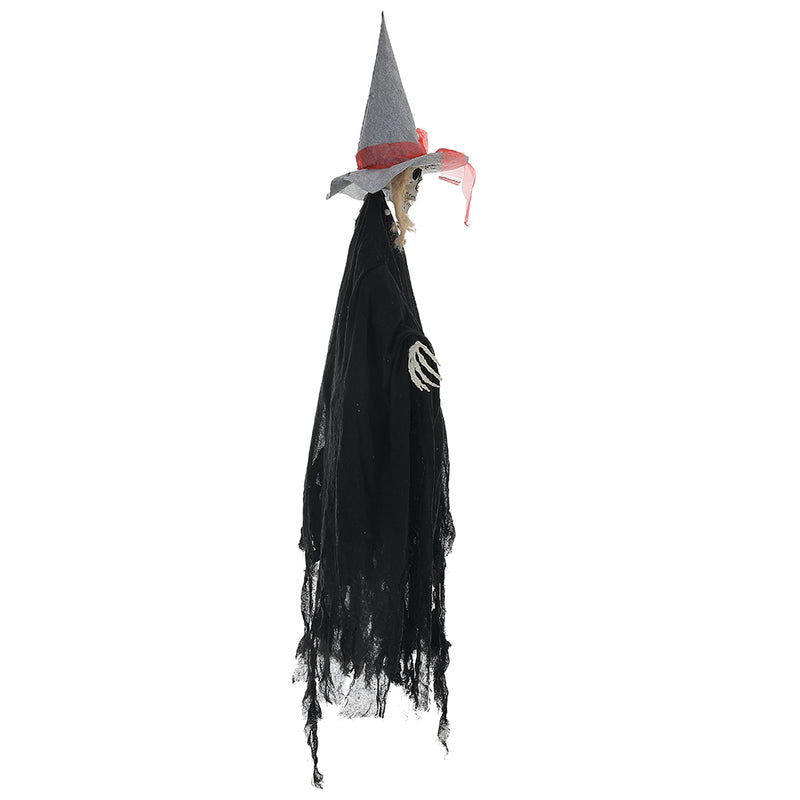 Halloween Voice-Activated Hanging Witch