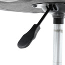 Livingandhome Velvet Upholstered Adjustable Bar Stool