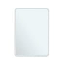 Livingandhome Modern Round Corner Mirror